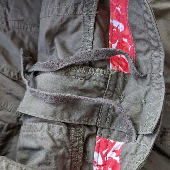 MEC Khaki green hiking trail crop pants size 2 @L1 - Picture 6 of 10